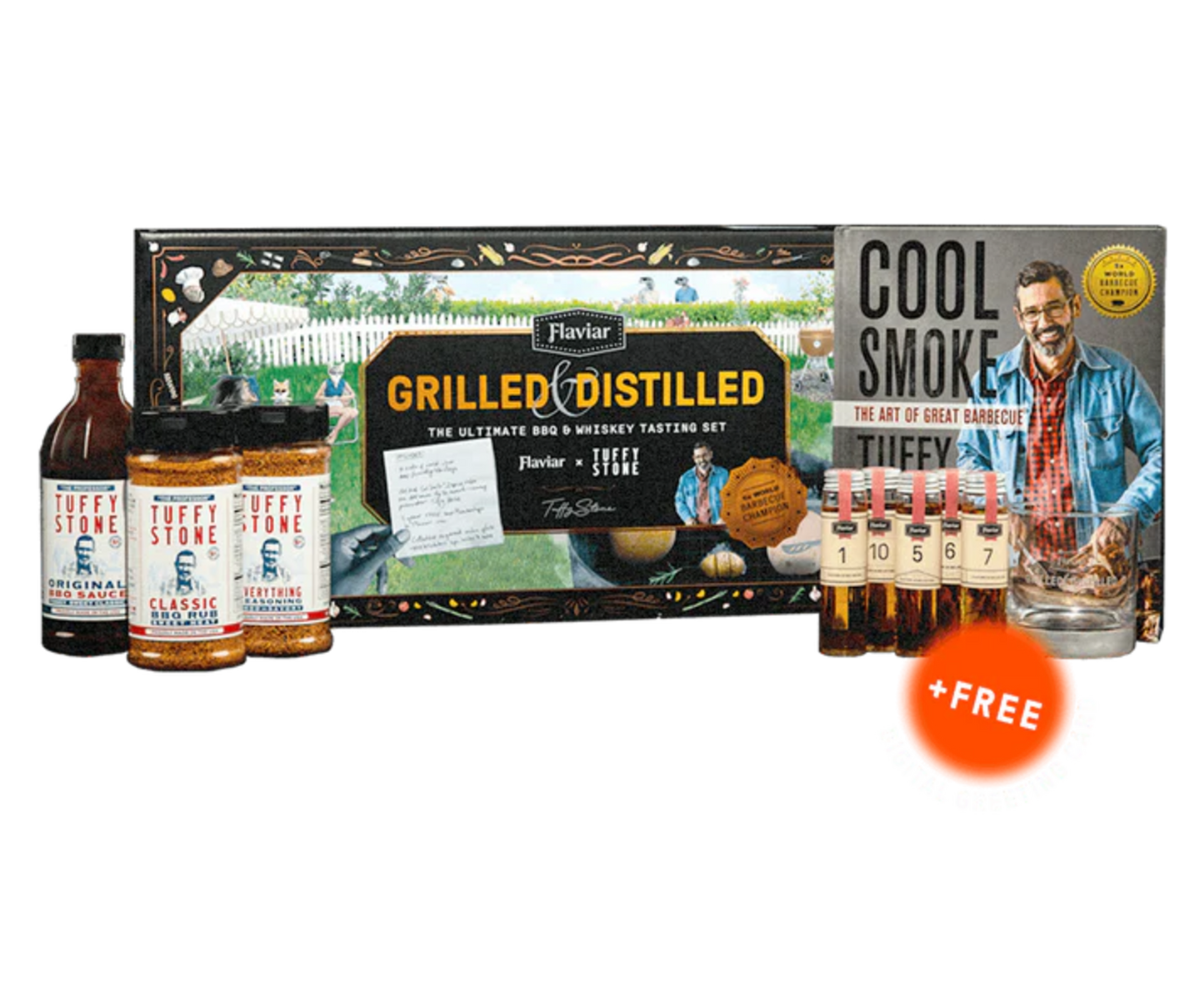 FLAVIAR GRILLED & DISTILLED BBQ BOX 50ML