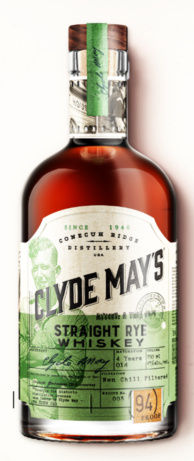 CLYDE MAYS STRAIGHT RYE WHISKEY 50ML