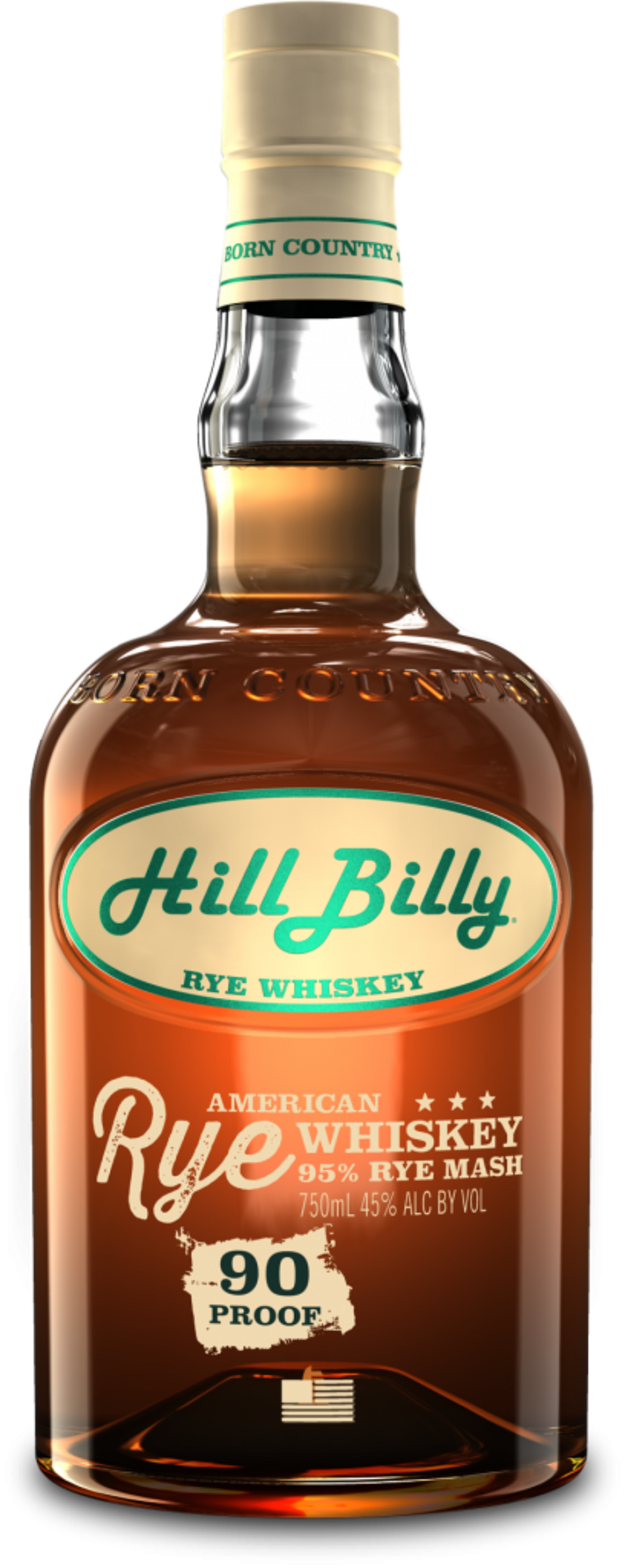 HILLBILLY RYE WHISKEY 750ML