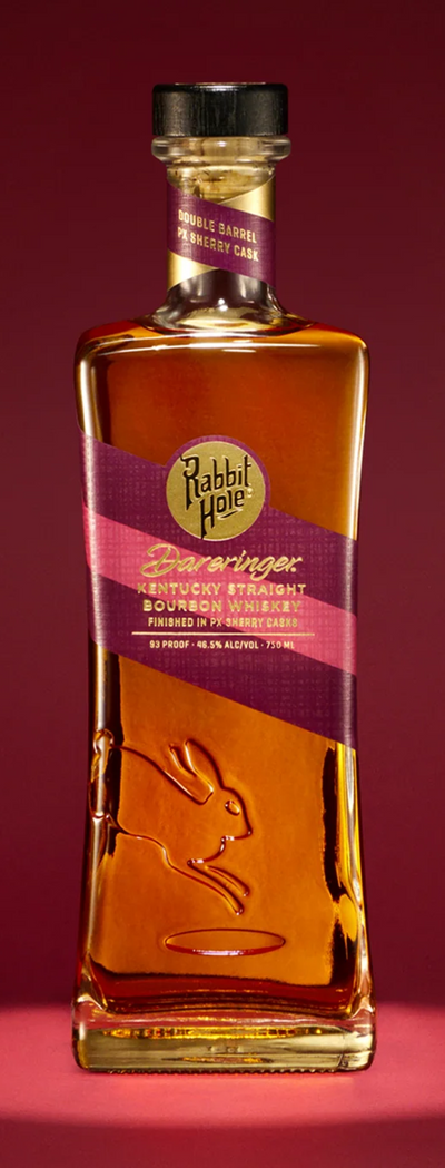 RABBIT HOLE DARERINGER SHERRY CASK FINISHED STRAIGHT BOURBON WHISKEY 200ML/187ML