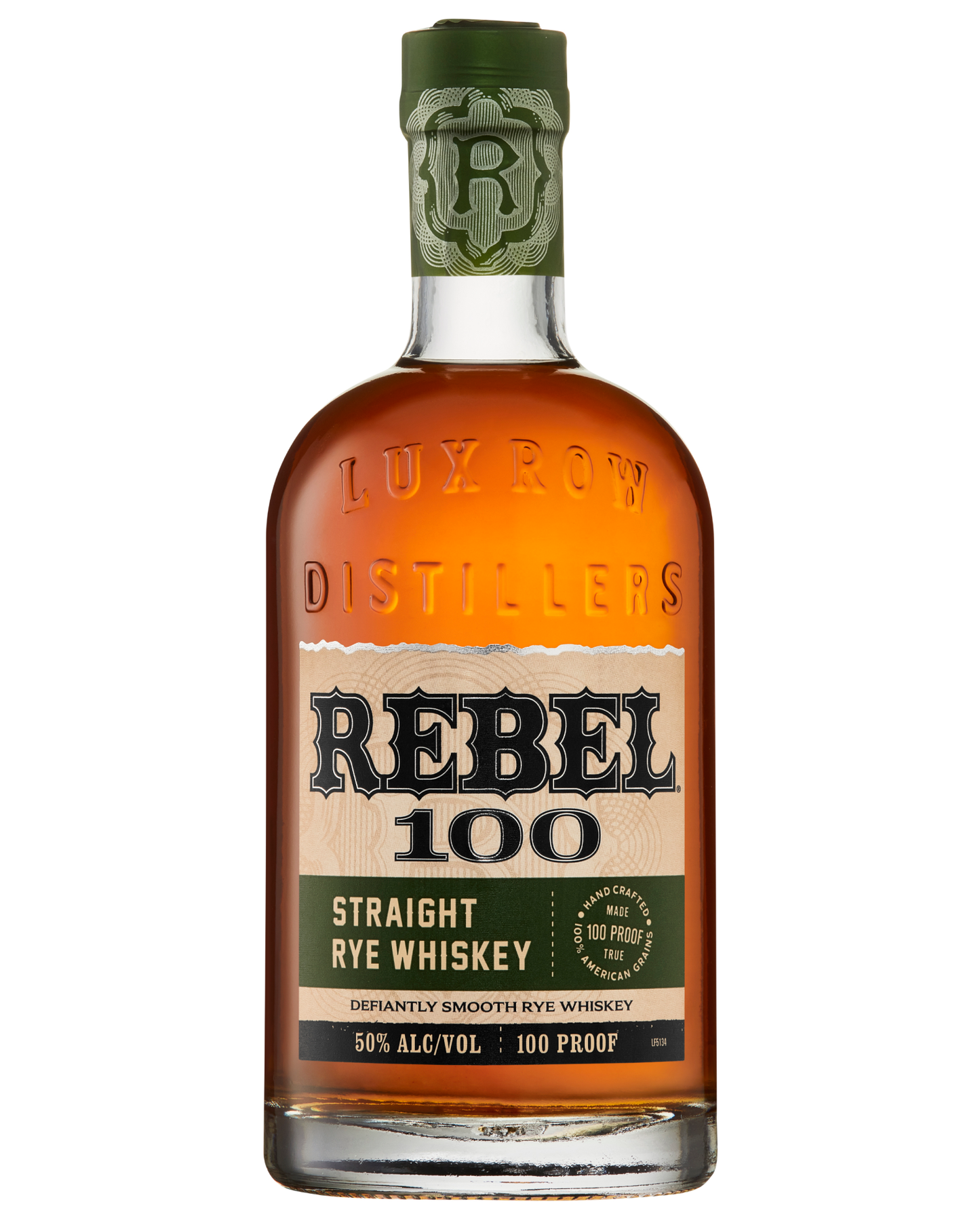 REBEL STRAIGHT RYE WHISKEY 750ML